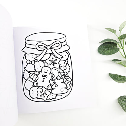 Christmas Colouring Book | Build Your Own secret santa gift boxes