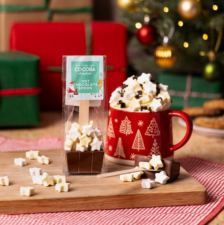 Christmas Hot Chocolate Spoon | Build Your Own Gift Box Uk