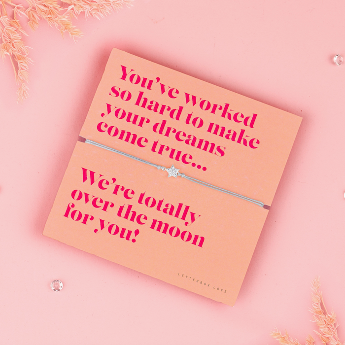Congratulations Bracelet | Build Your Own New job Gift for her