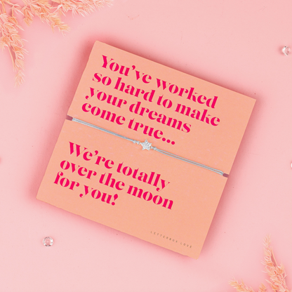 Congratulations Bracelet | Build Your Own New job Gift for her
