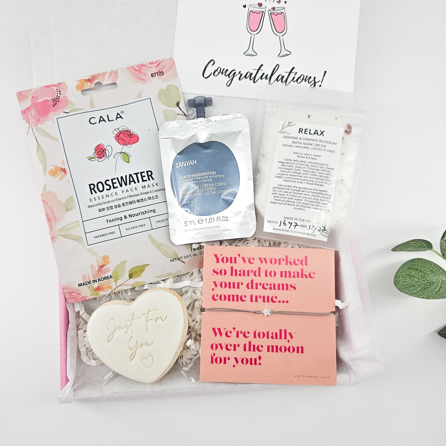 Congratulations Letterbox Gift | Over The Moon Gift Box