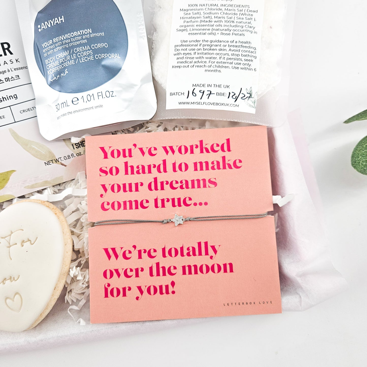 Congratulations Letterbox Gift | Over The Moon Graduation Gift Box 