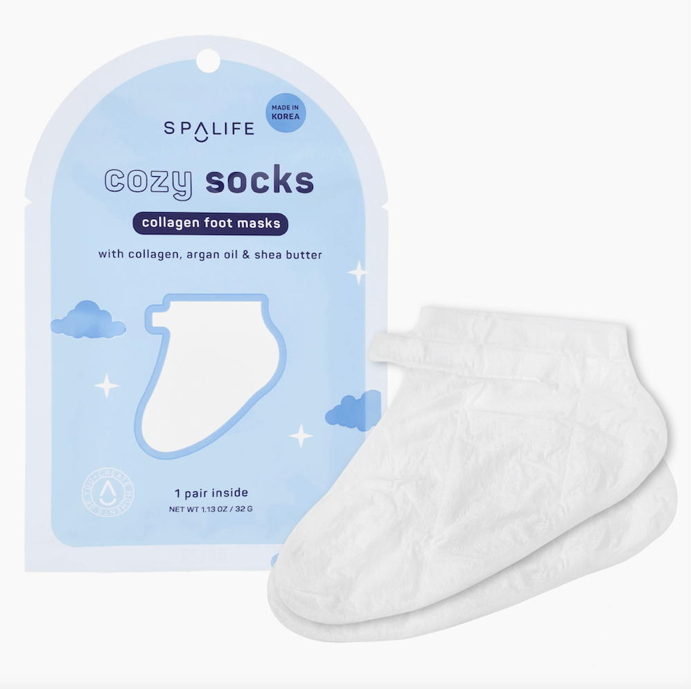 Cosy Socks Collagen Foot Mask | Build Your Own Pamper Hamper for Her Uk