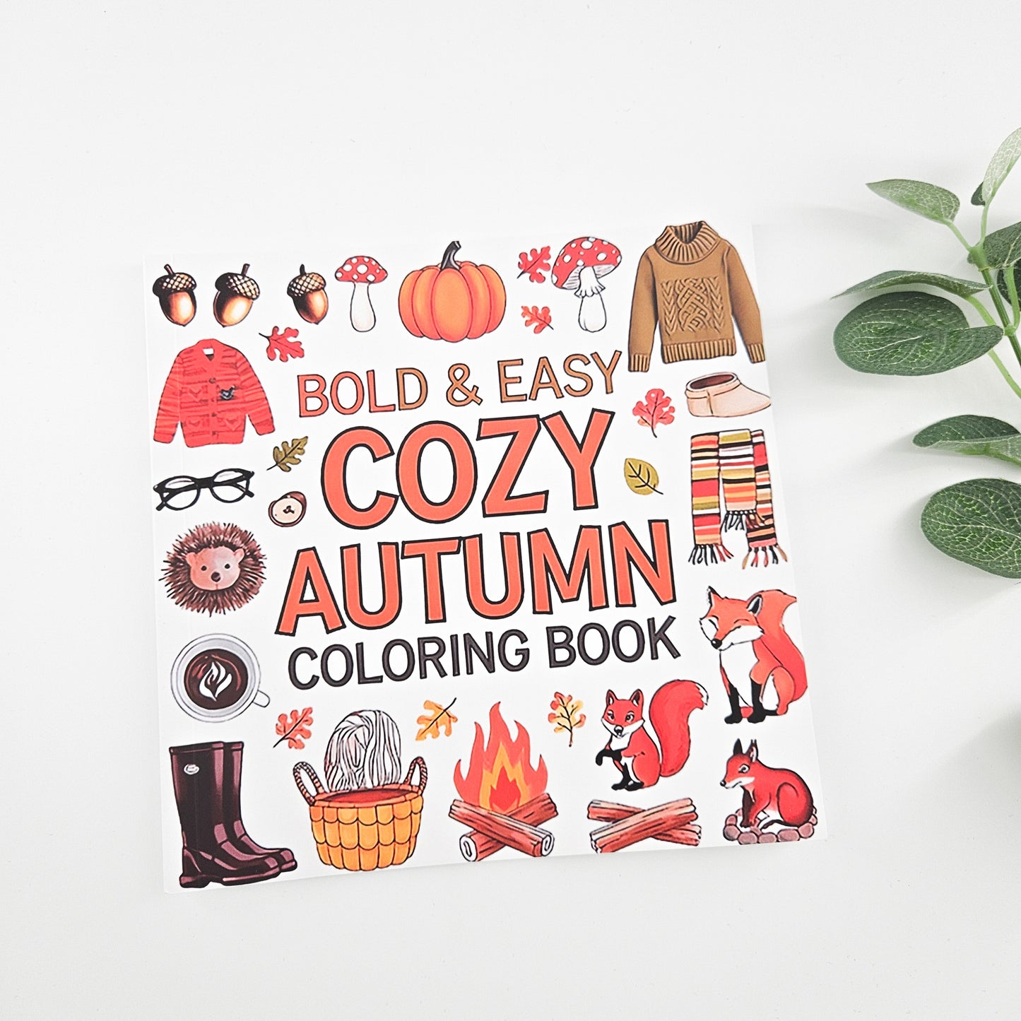 Cozy Autumn Coloring Book | Build Your Own Autumn Gift Box 