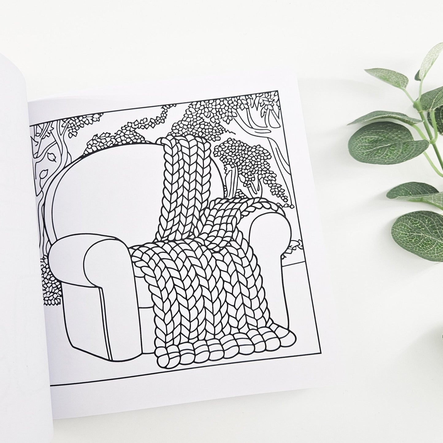 Cozy Autumn Coloring Book | Build Your Own autumn mindfulness box for her