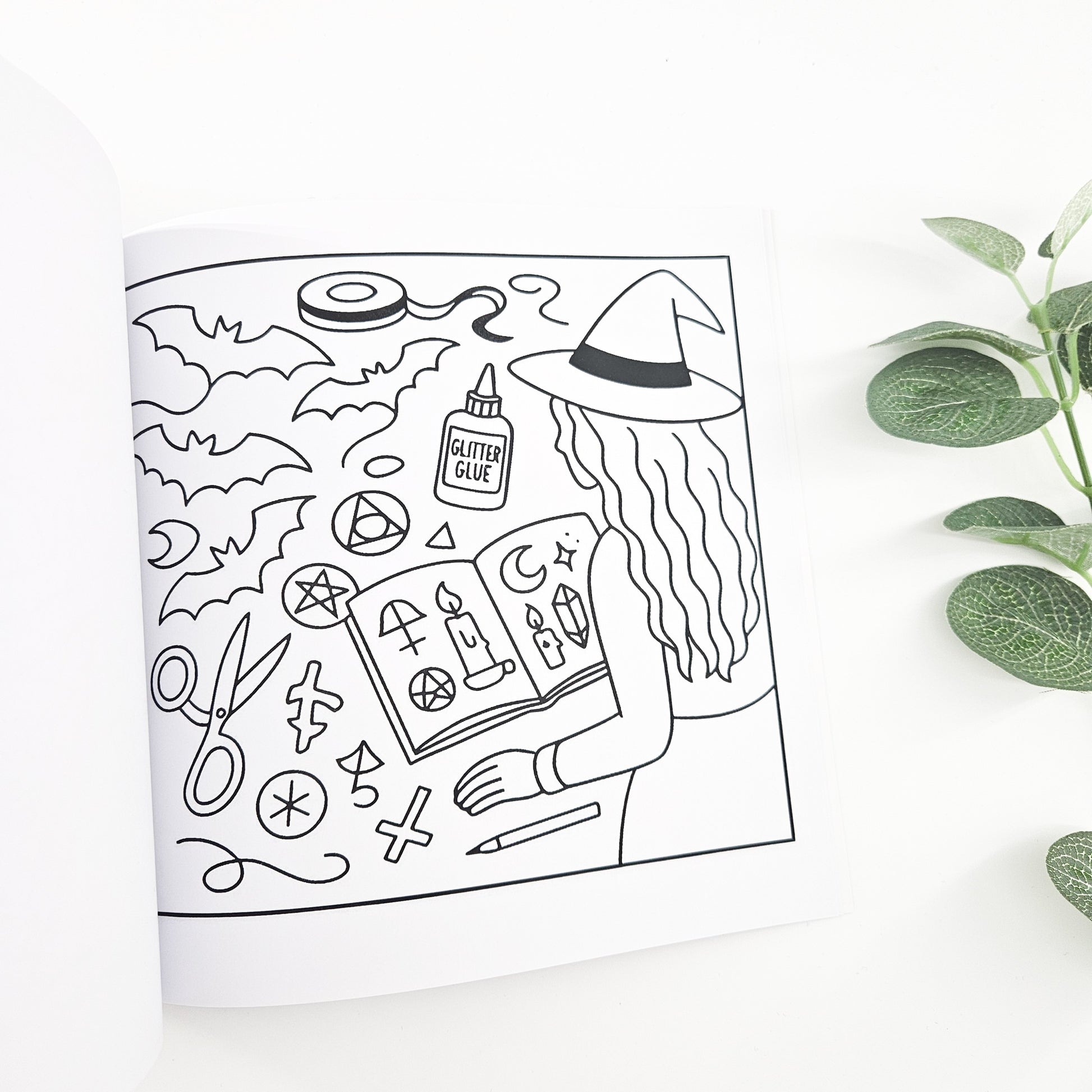 Cozy Halloween Coloring Book | Build Your Own Halloween Boo Box for her 