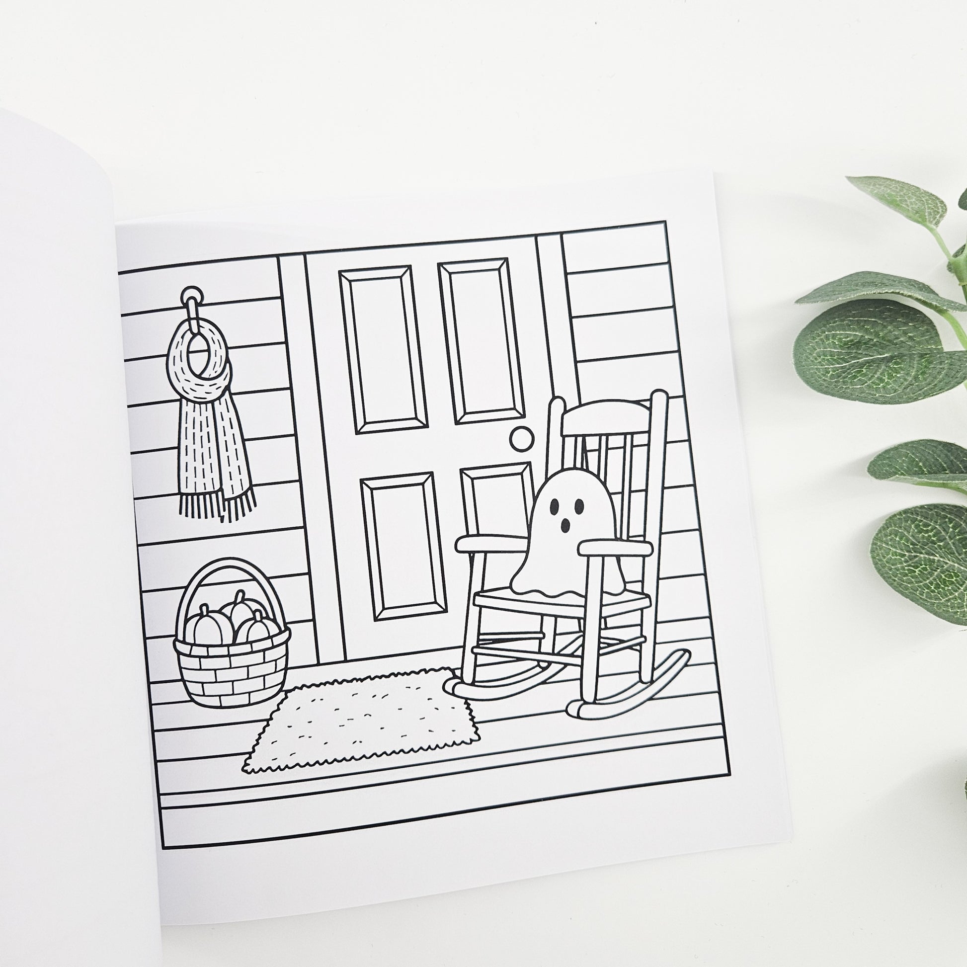 Cozy Halloween Coloring Book | Build Your Own Halloween care package for her 