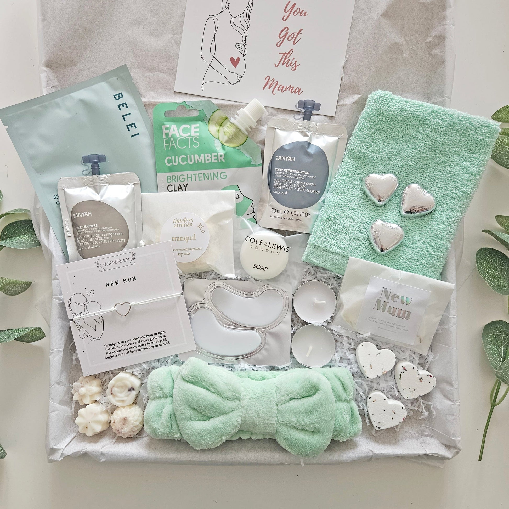 Curated New Mum Pamper kit | New Mother Self Care Hamper 