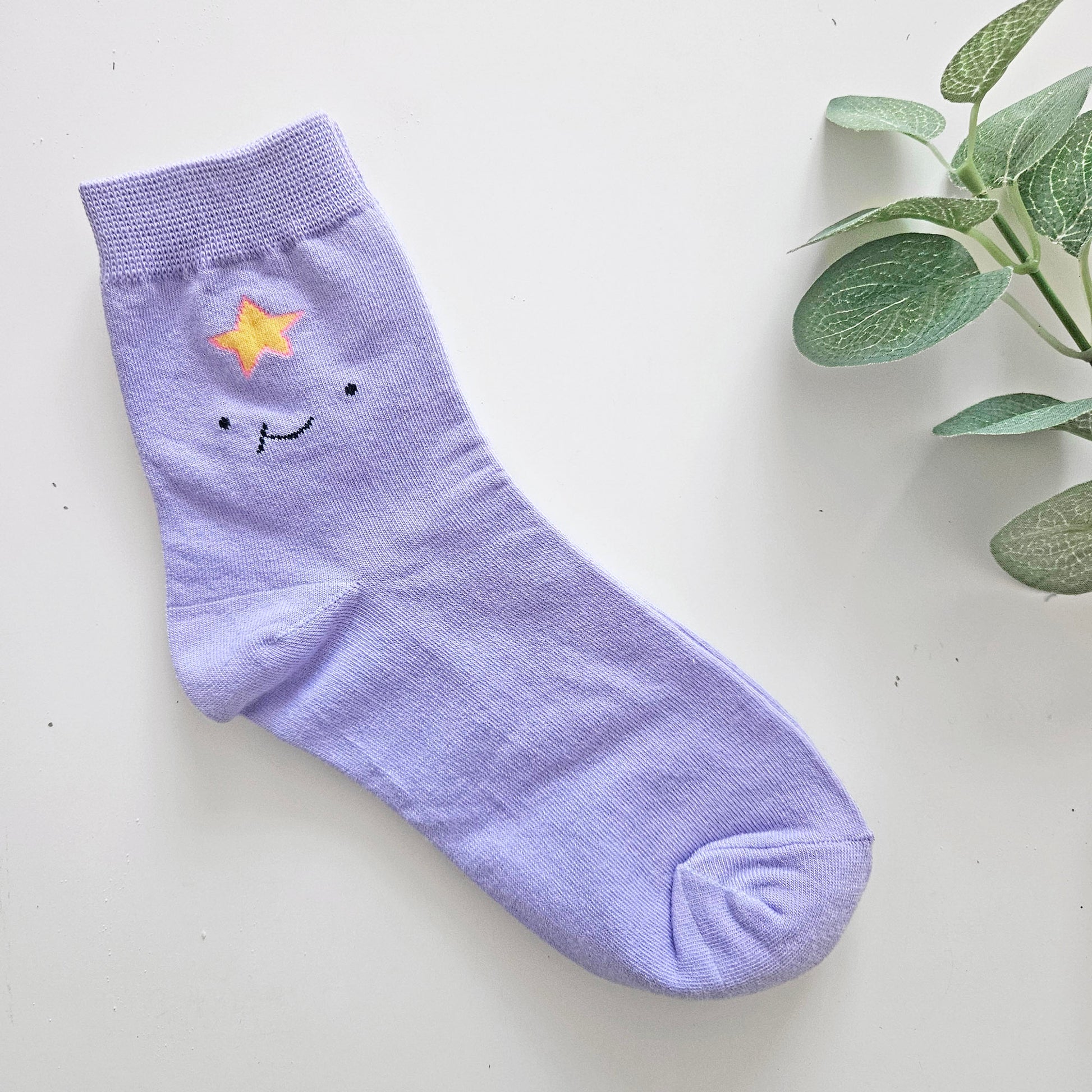 Cute Lilac Star Socks | Build Your Own Care Package for her