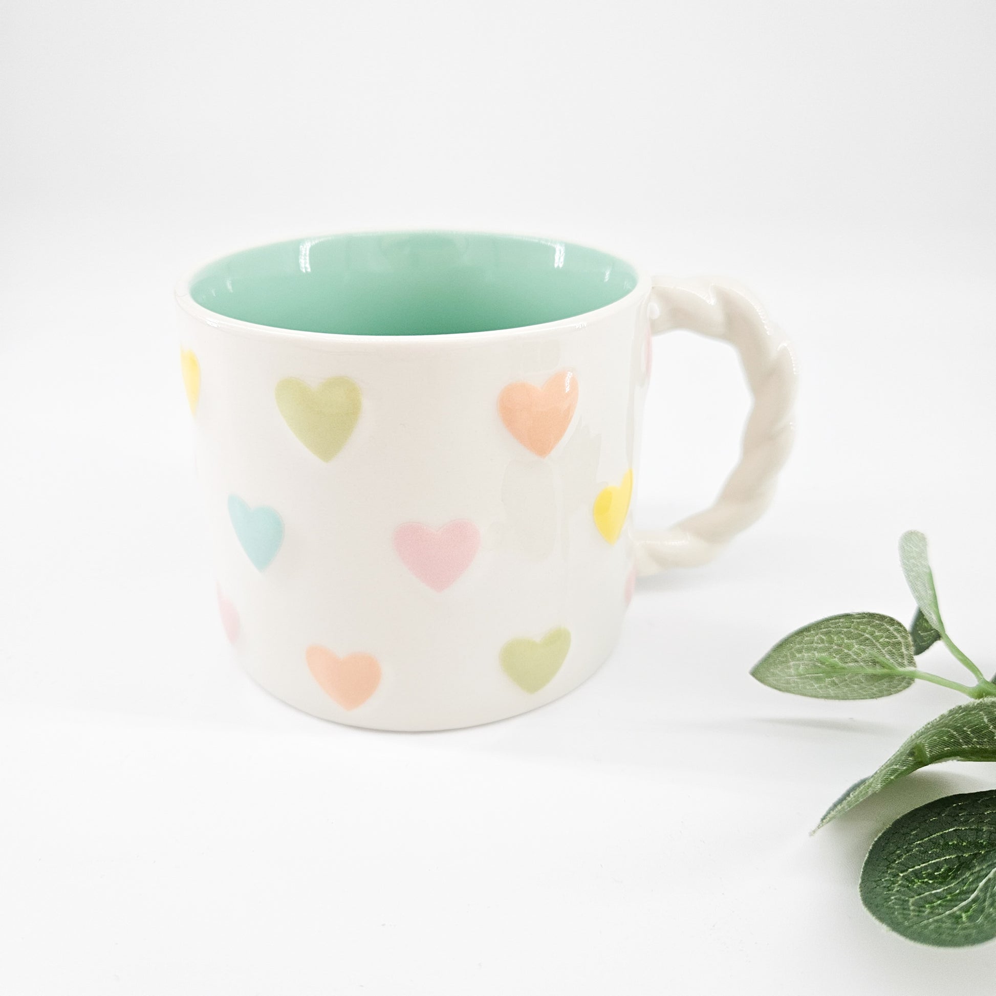 Cute Pastel Heart Mug | Build Your Own Care Package For Her