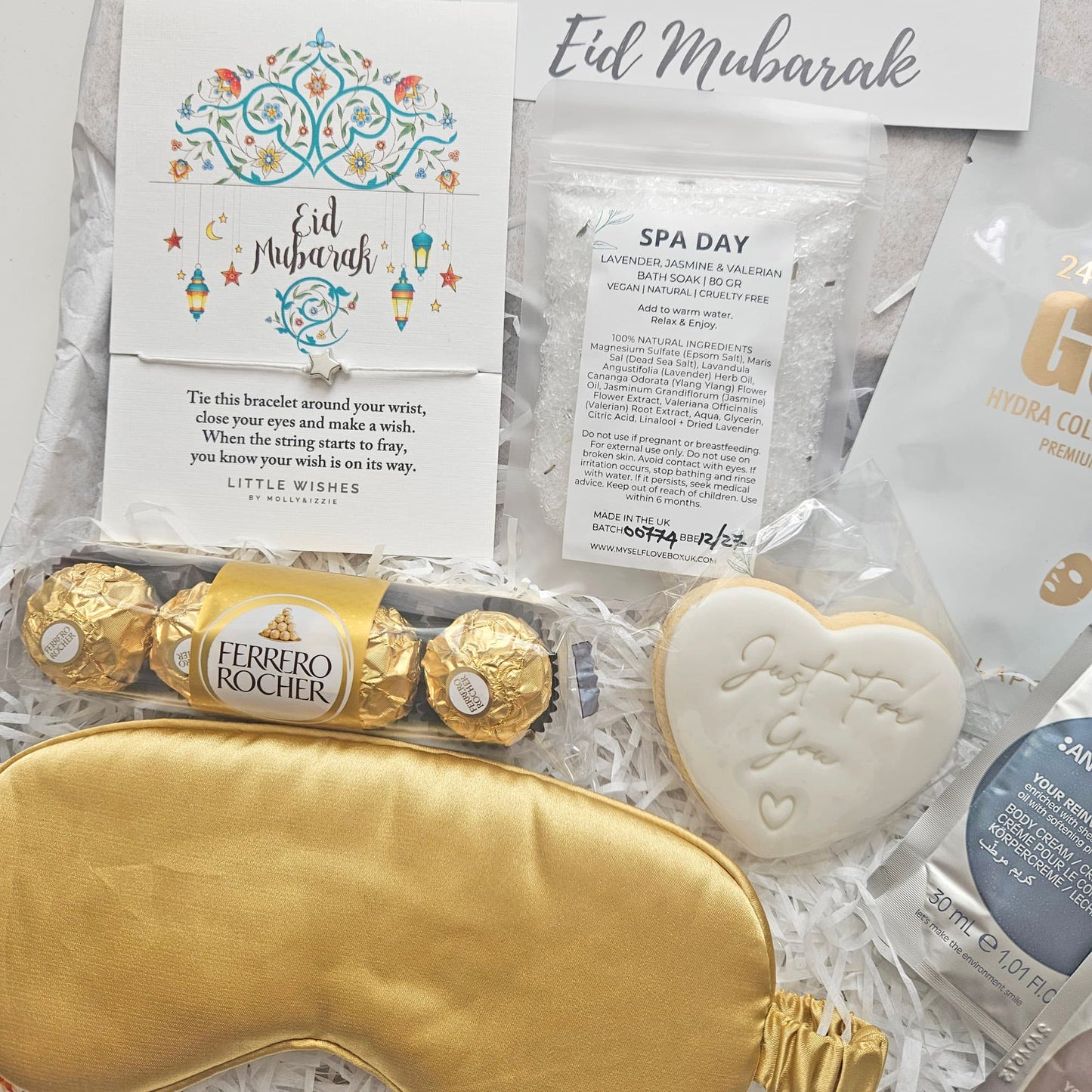 Eid Mubarak Gift | Luxury pamper hamper for Her Next Day Delivery