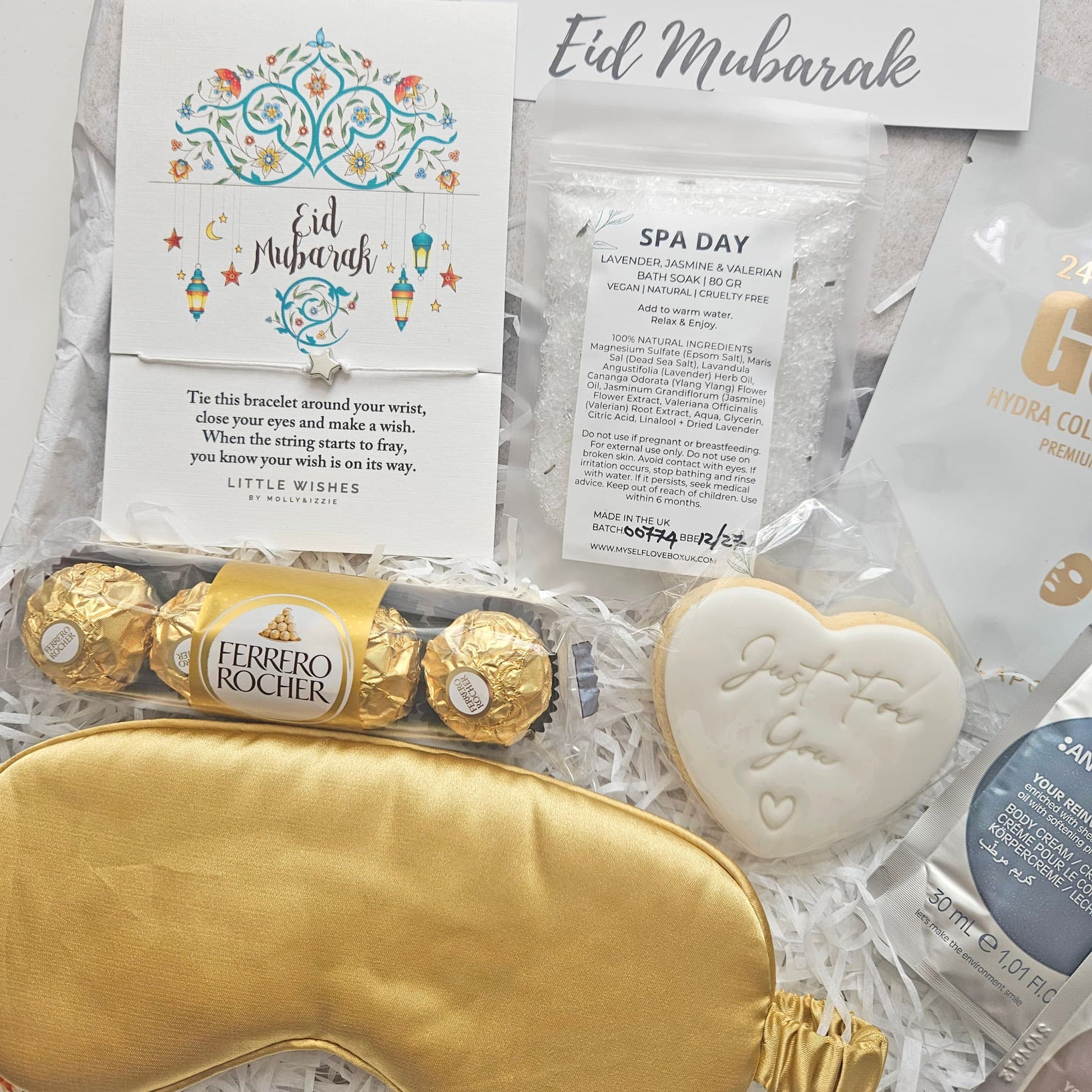 Eid Mubarak Gift | Luxury pamper hamper for Her Next Day Delivery