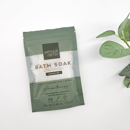 Energise Bath Soak – Aromatherapy Bath Salts | Build Your Own Gift Box