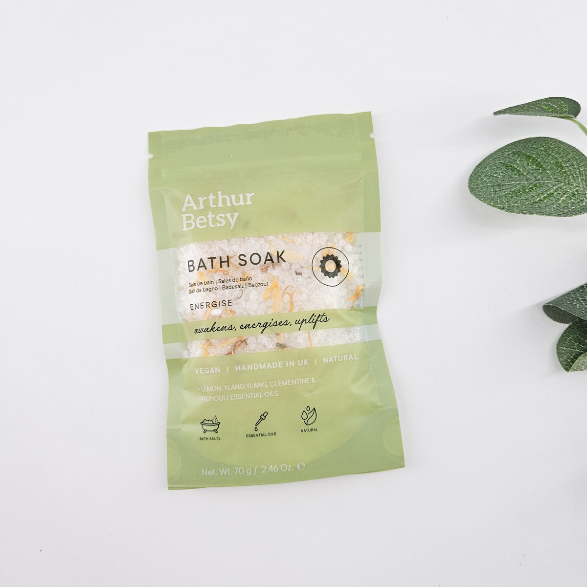 Energise Bath Soak – Aromatherapy Bath Salts | Gift Box