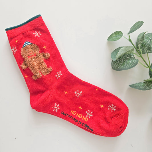Festive Gingerbread Socks | Build Your Own Christmas care package