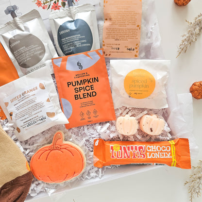 Fireside Treats Pamper Hamper | Autumn Self care package For Her