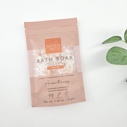 Focus Bath Soak – Aromatherapy Bath Salts | Gift Box