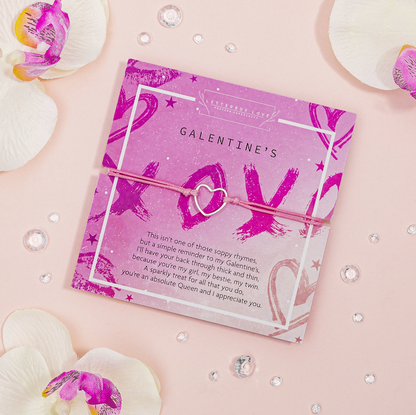 Galentine's Bracelet | Personalise Your Own birthday Gift Box For best friend