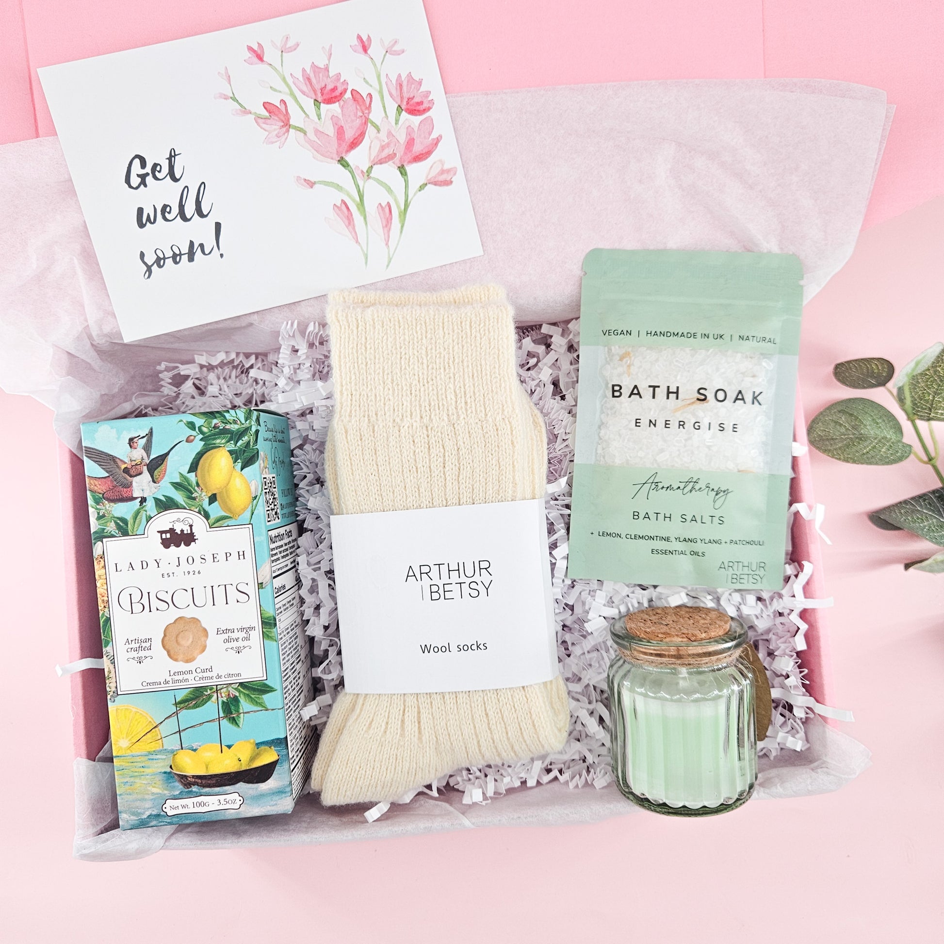 Get Well Comfort Box | Recovery & Self Care Gift Set Next Day Delivery