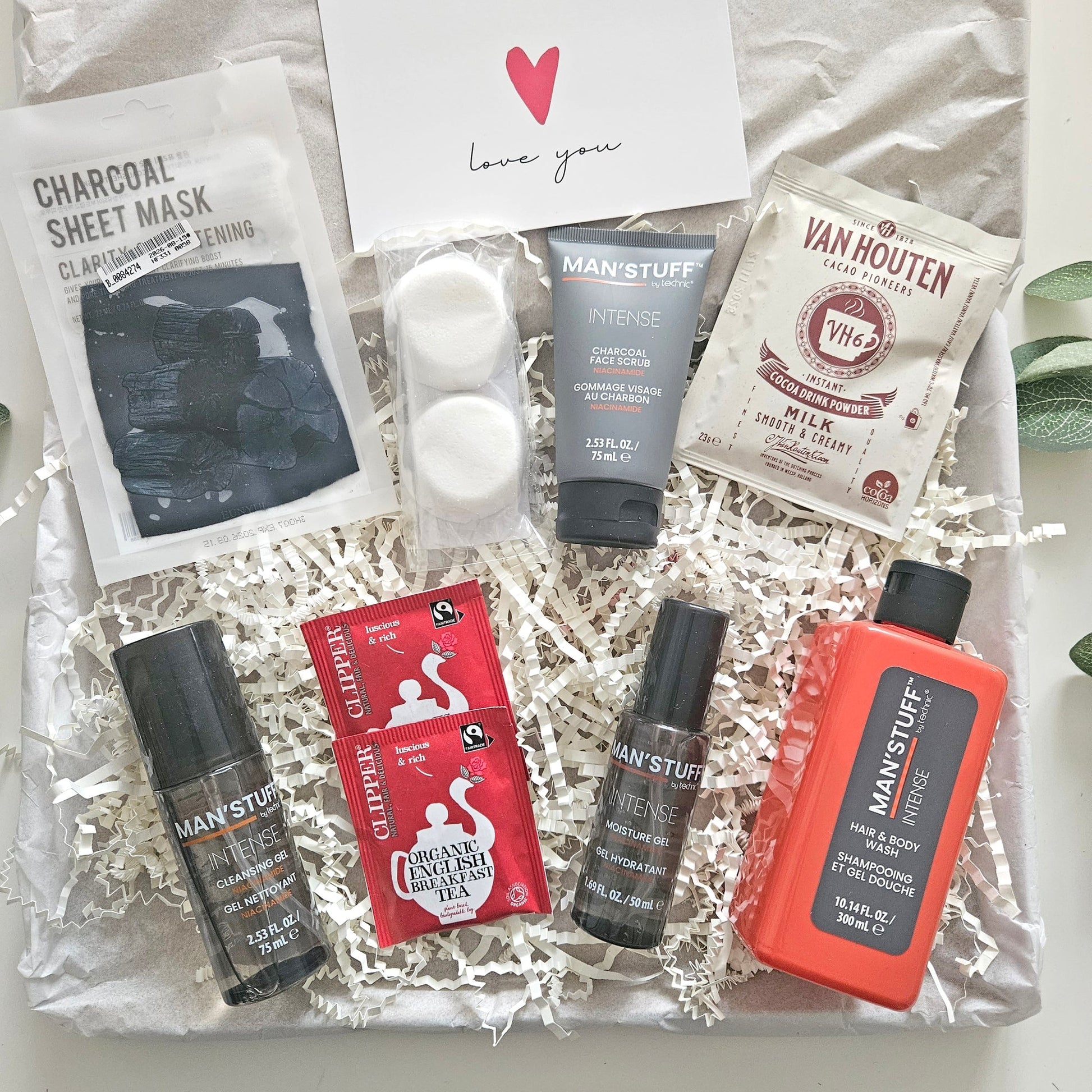 Get well soon pamper gifts for men delivery for men by post