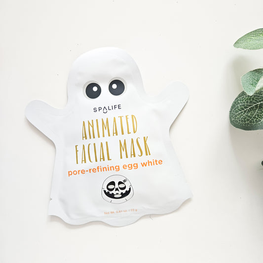 Ghost Facial Mask | Build Your Own Halloween Boo Box for her