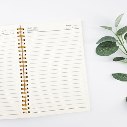 Gingerbread Christmas Planner Notebook | Christmas gift box