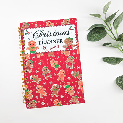 Gingerbread Christmas Planner Notebook | Festive Gift