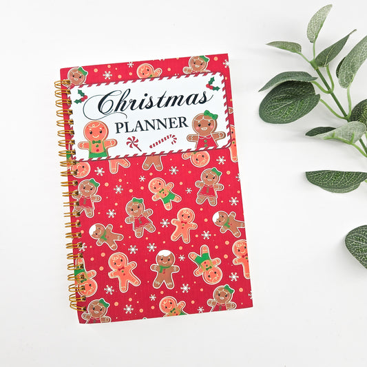 Gingerbread Christmas Planner Notebook | Festive Gift