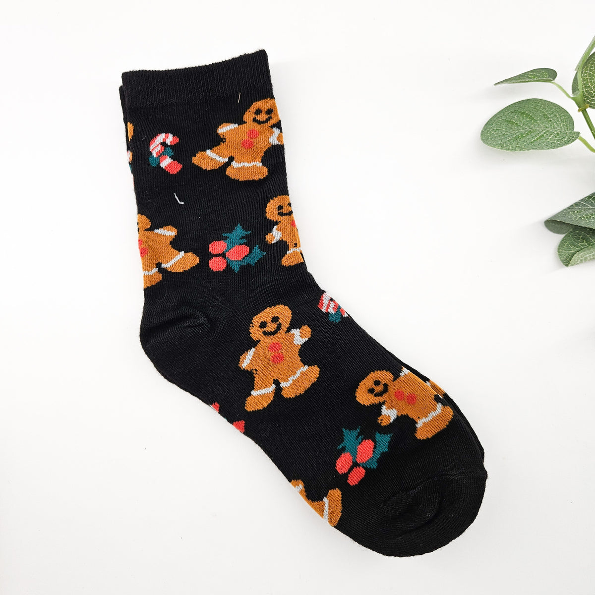Gingerbread Man Christmas Socks | Festive Gift