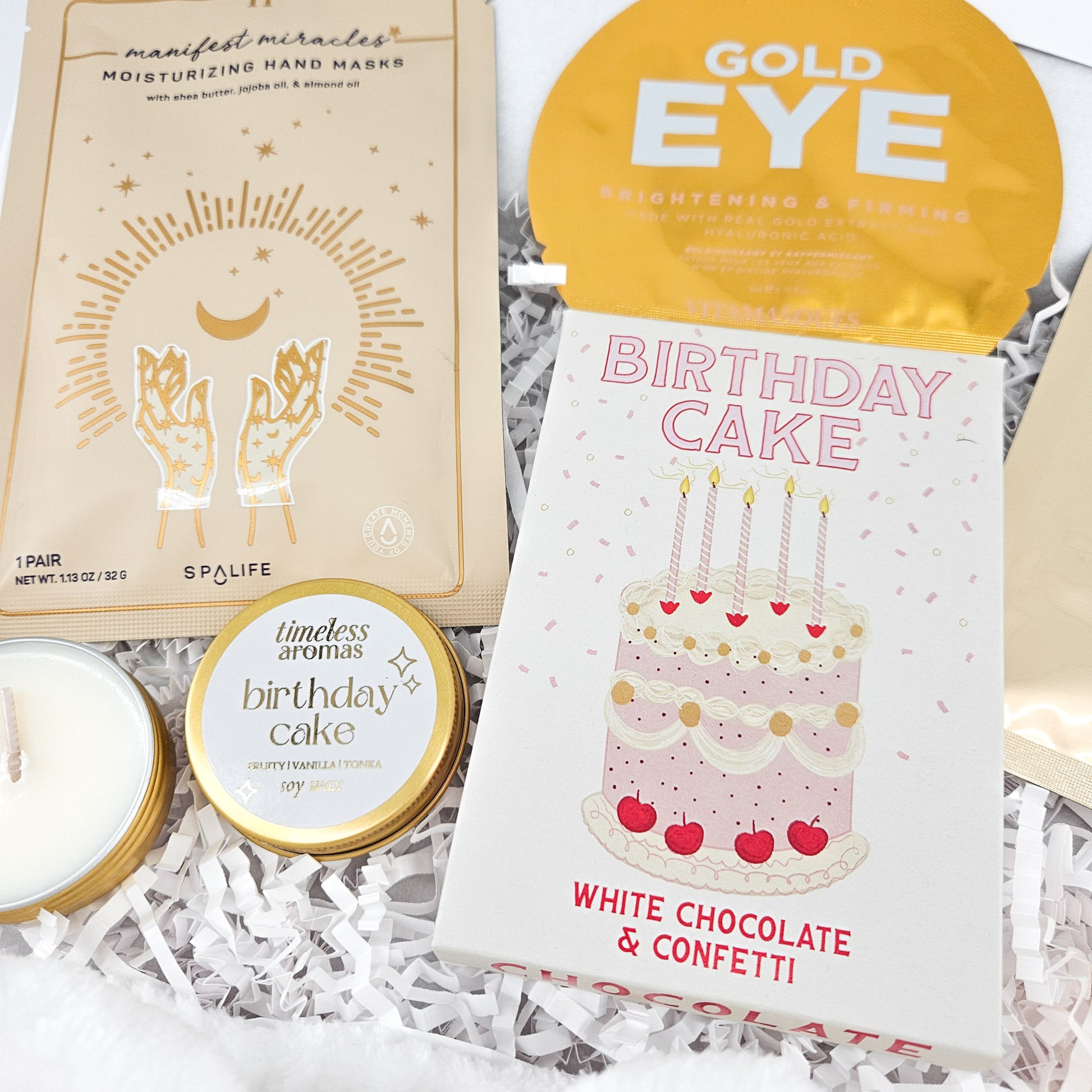 Golden Twenty Box | 20th Birthday Pamper Gift Box & Luxury Self Care