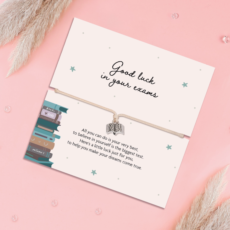 Good Luck Exam Bracelet – Student Gift | Build Your Own Gift set