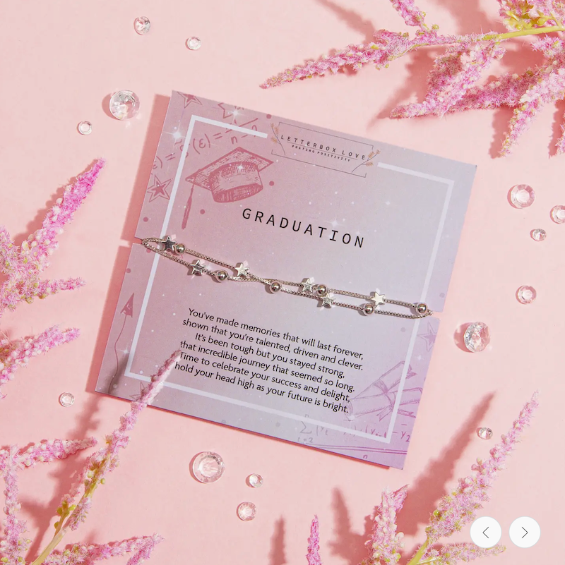 Graduation Bracelet | Build Your Own Graduation Gift set For Her