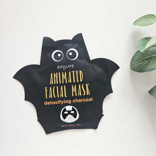 Halloween Face Mask | Charcoal Bat Facial Mask