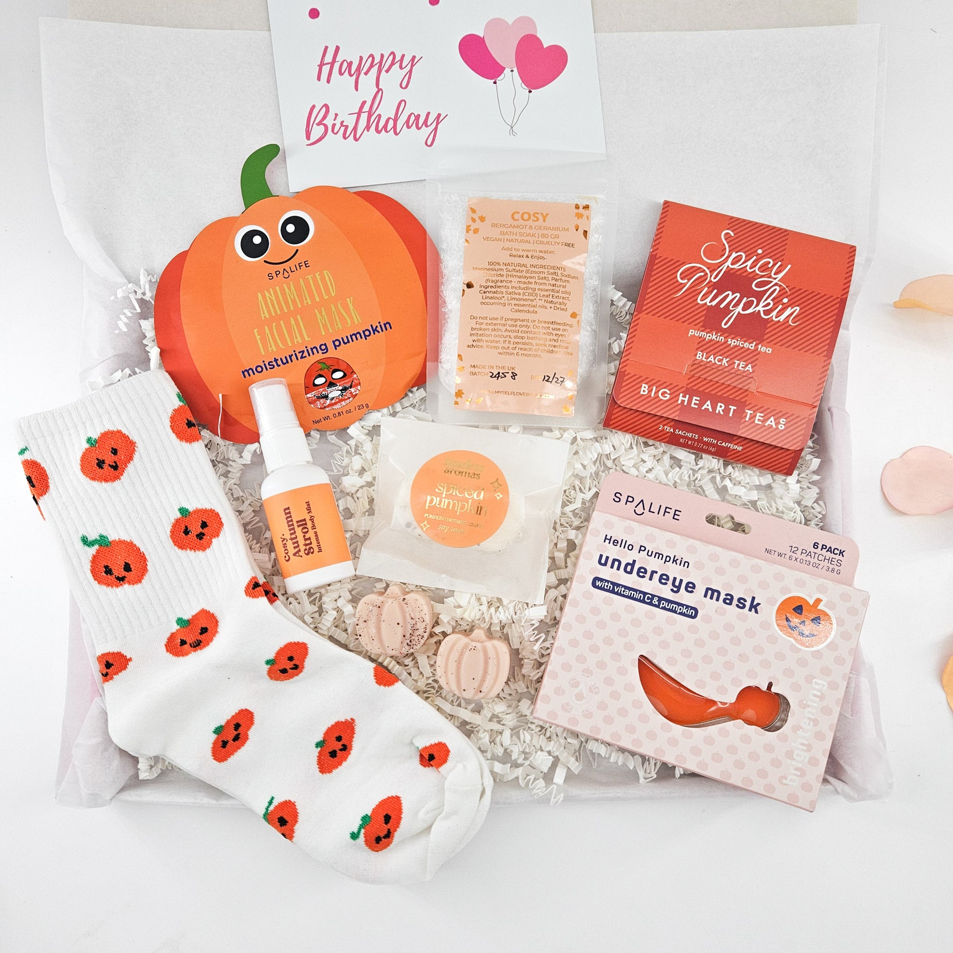 Halloween Pamper Gift Box for Her | Pumpkin Glow Box