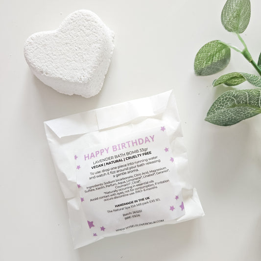 Happy Birthday Bath Bomb | Build Your Own Birthday Gift Box for Girls