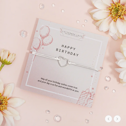Happy Birthday Bracelet | Build your own birthday gift box for best friend