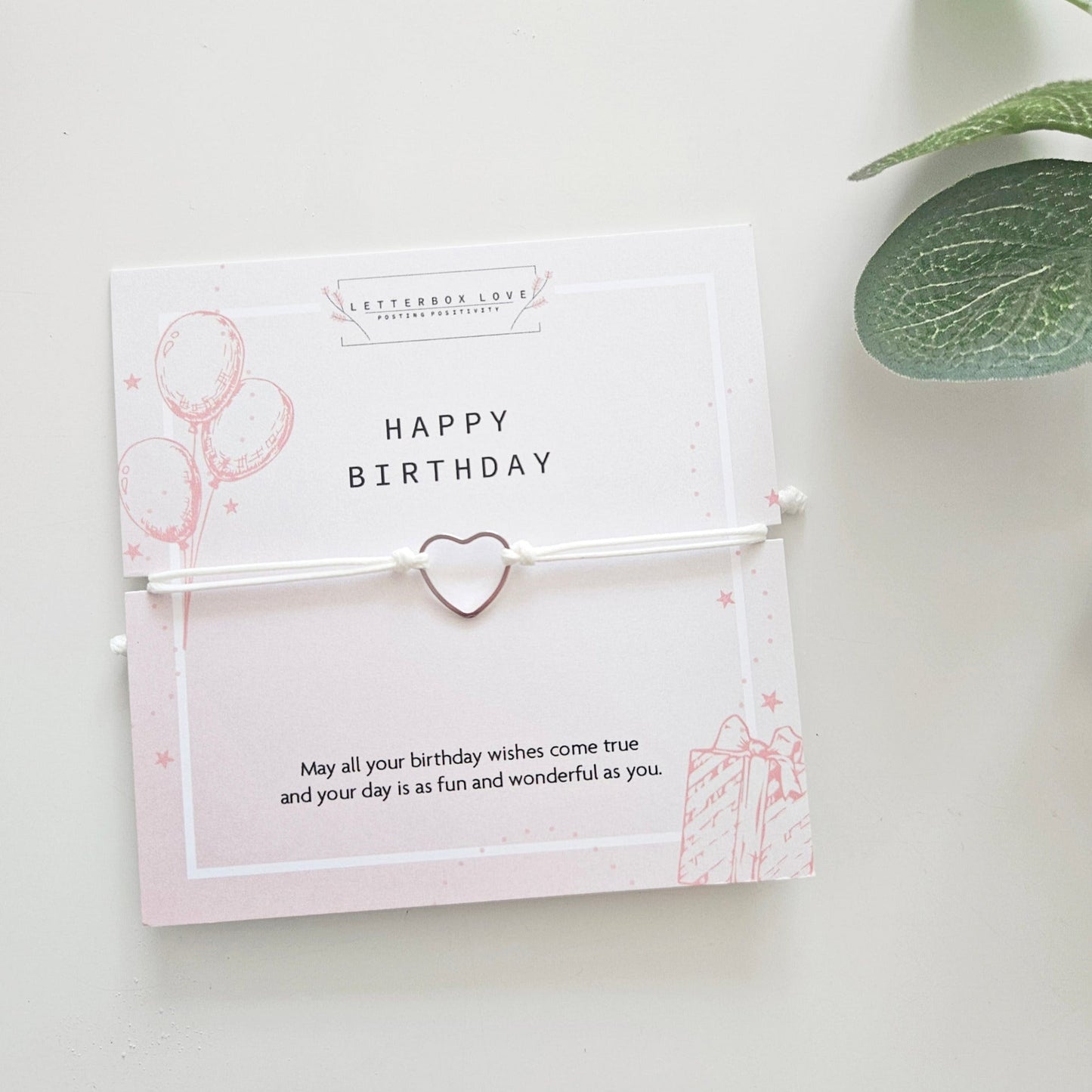 Happy Birthday Bracelet | Personalised Birthday Hampers for Her