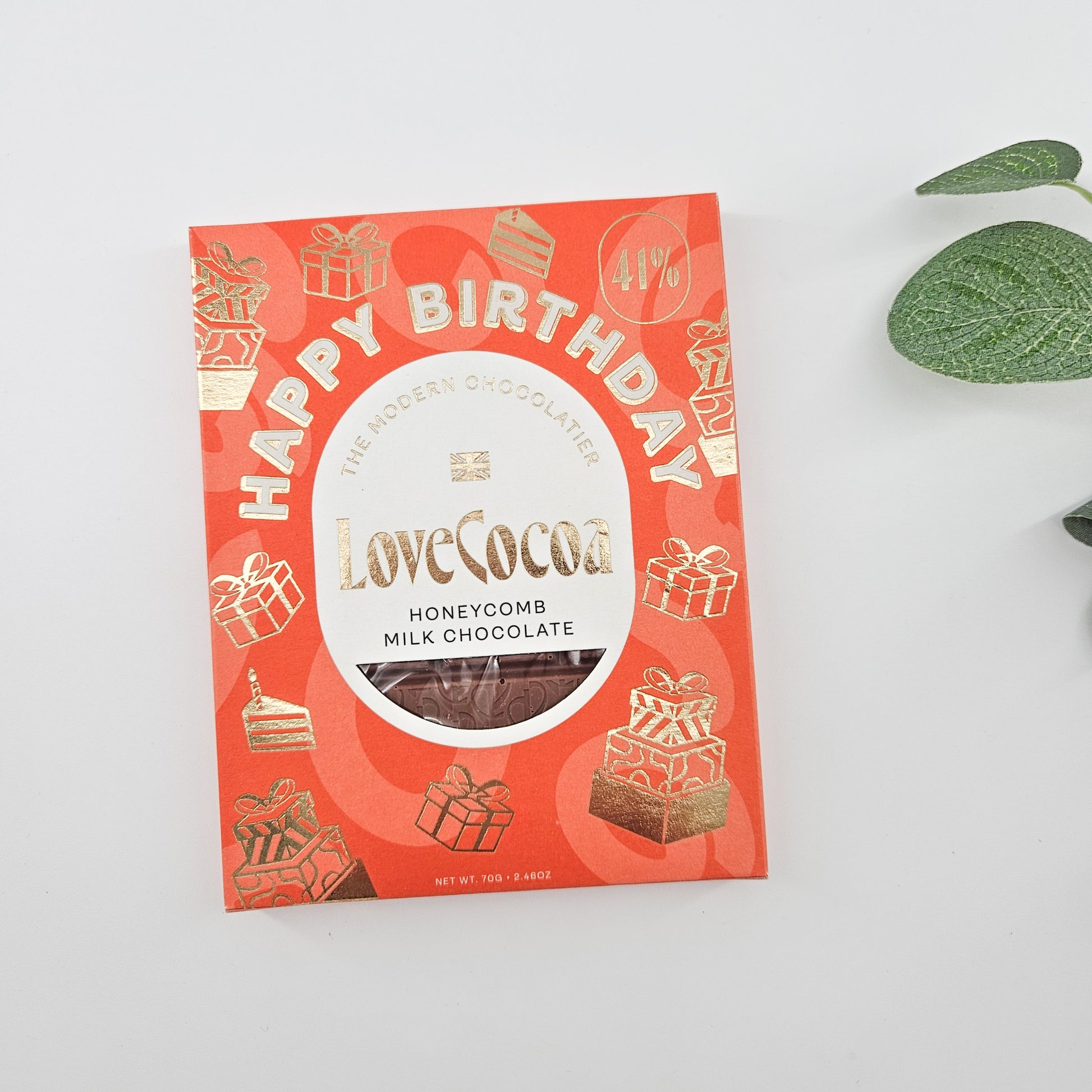 Happy Birthday Honeycomb Chocolate | Build Your Own Gift Box