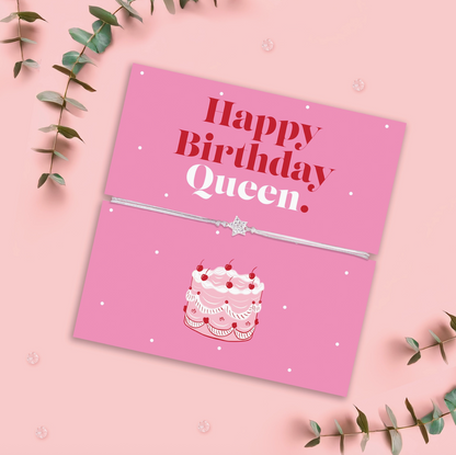 Happy Birthday Queen Bracelet | Build Your Own Gift Box Uk