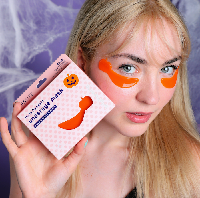 Hello Pumpkin Under Eye Masks | Build Your Own Halloween care package For Her uk