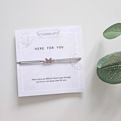 Here For You Bracelet | Build your Own Thinking Of You Gift Box