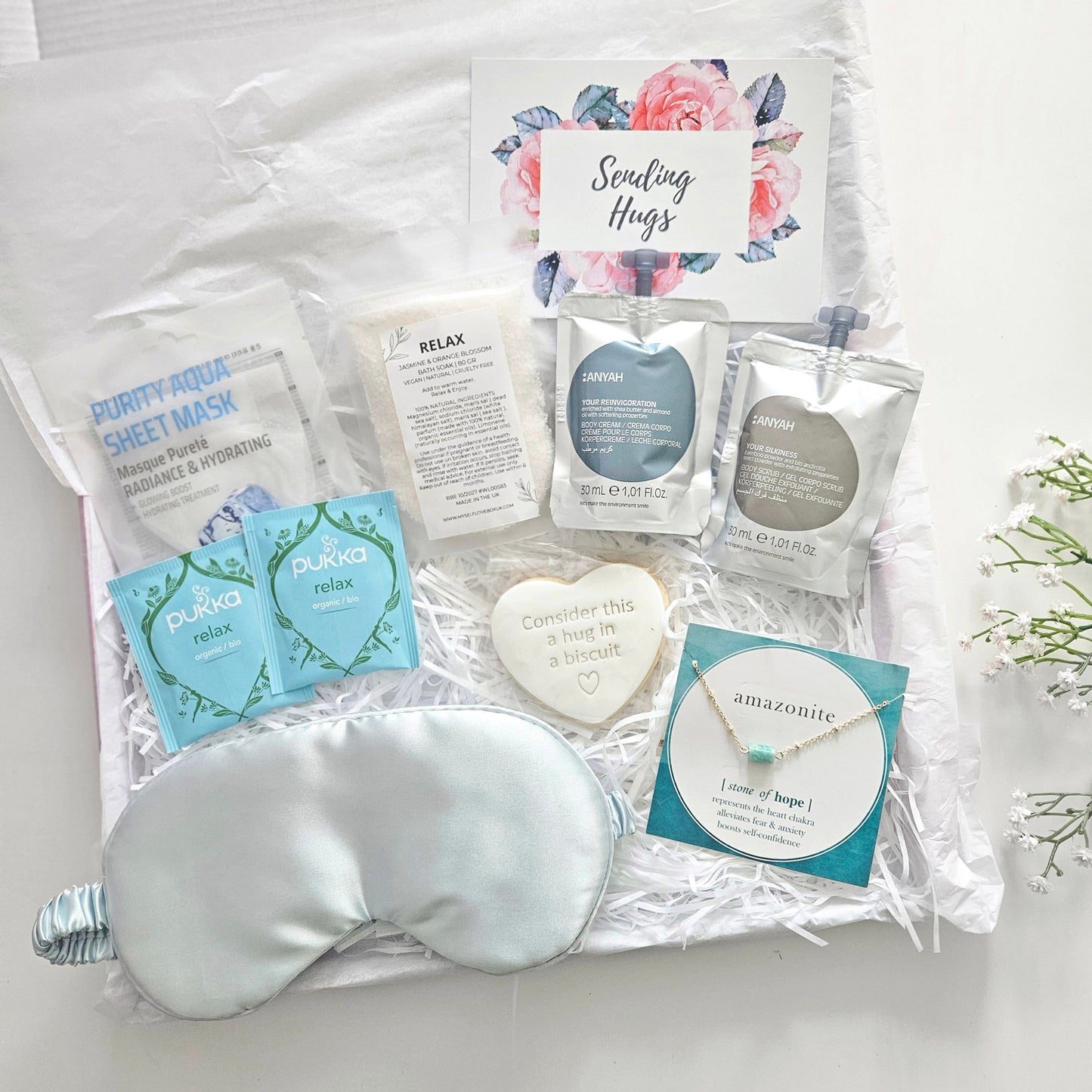 Hug In A Box & Get Well Soon Hamper Gifts Next day Delivery