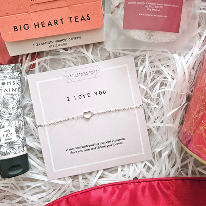 I love you pamper set for wife birthday pamper hamper for her