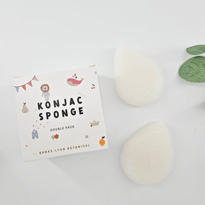 Konjac Baby Sponge Set - Gentle Baby Bath Gift | Build Your Own Gift box