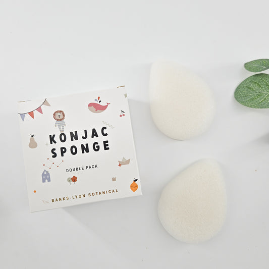 Konjac Baby Sponge Set - Gentle Baby Bath Gift | Build Your Own Gift box