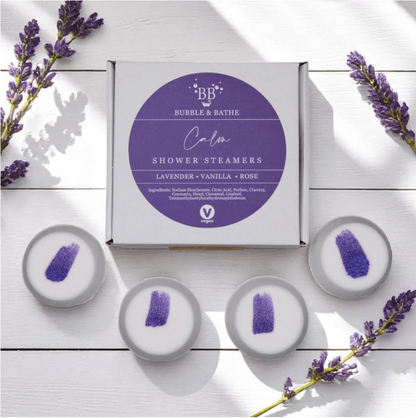 Lavender Shower Steamers | Build Your Own Vegan spa gift set