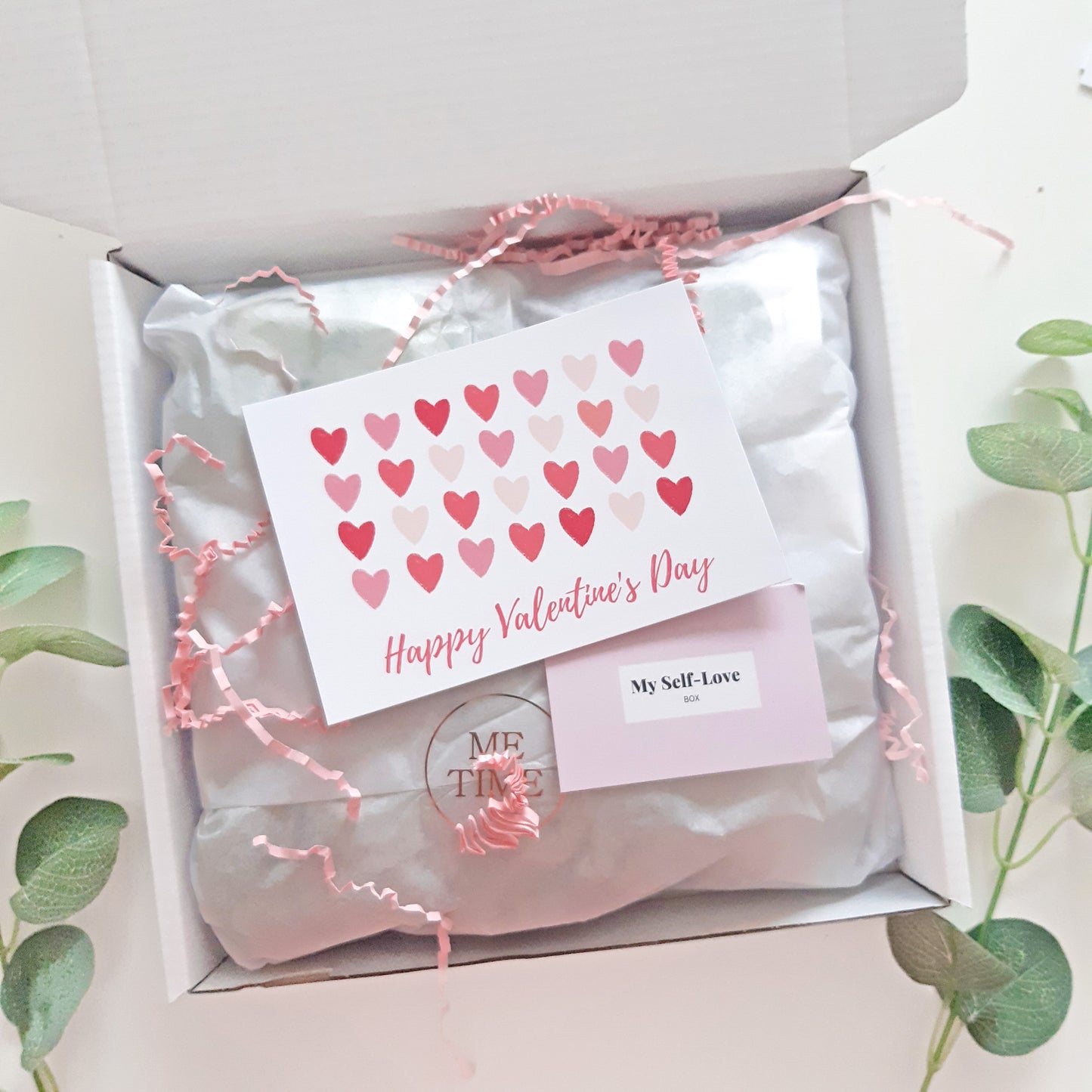 Love & Relax Letterbox Gift | Romantic pamper gift sets for her