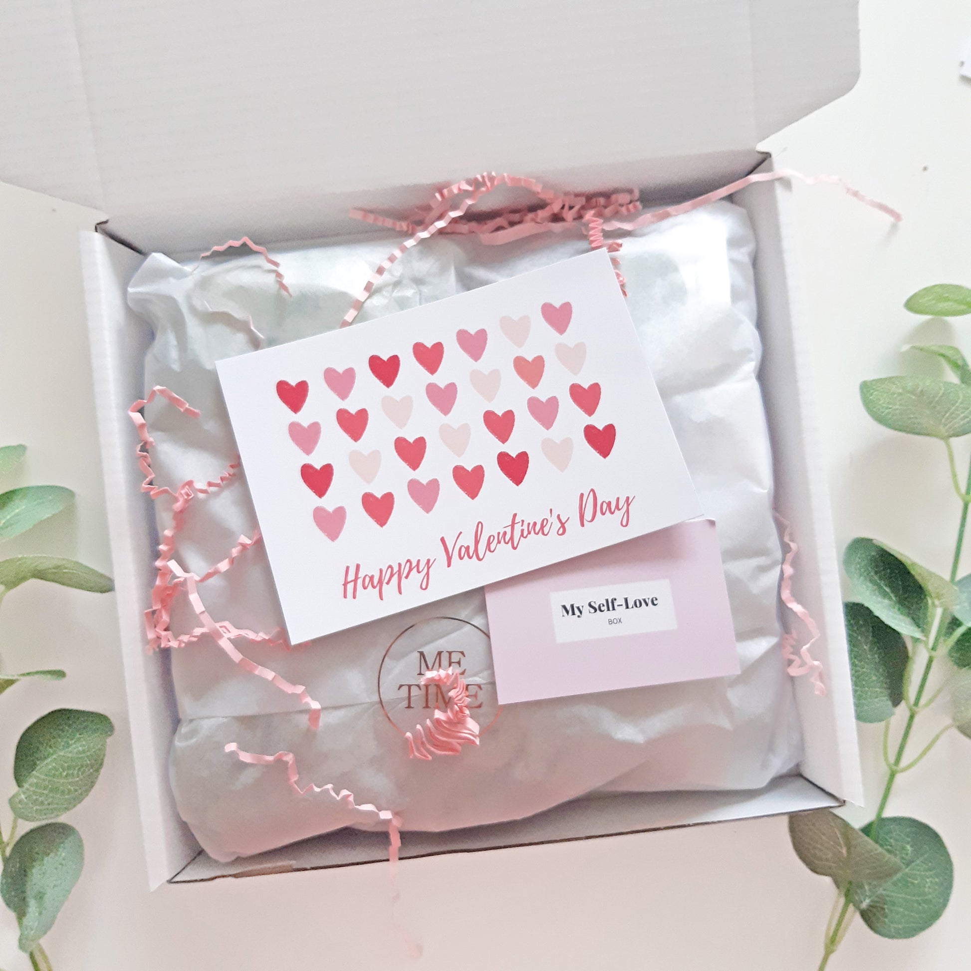 Love & Relax Letterbox Gift | Romantic pamper gift sets for her