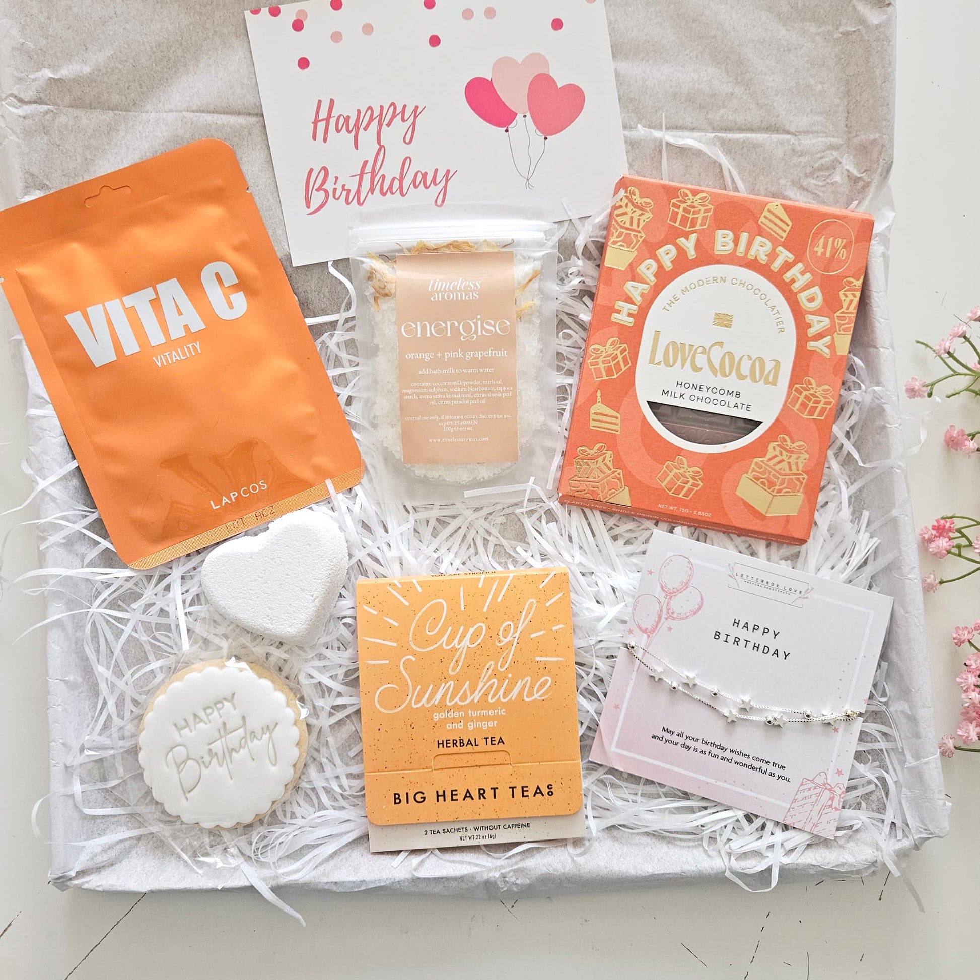 Luxury Birthday Pamper hamper | Birthday Hampers for Her Next Day Delivery