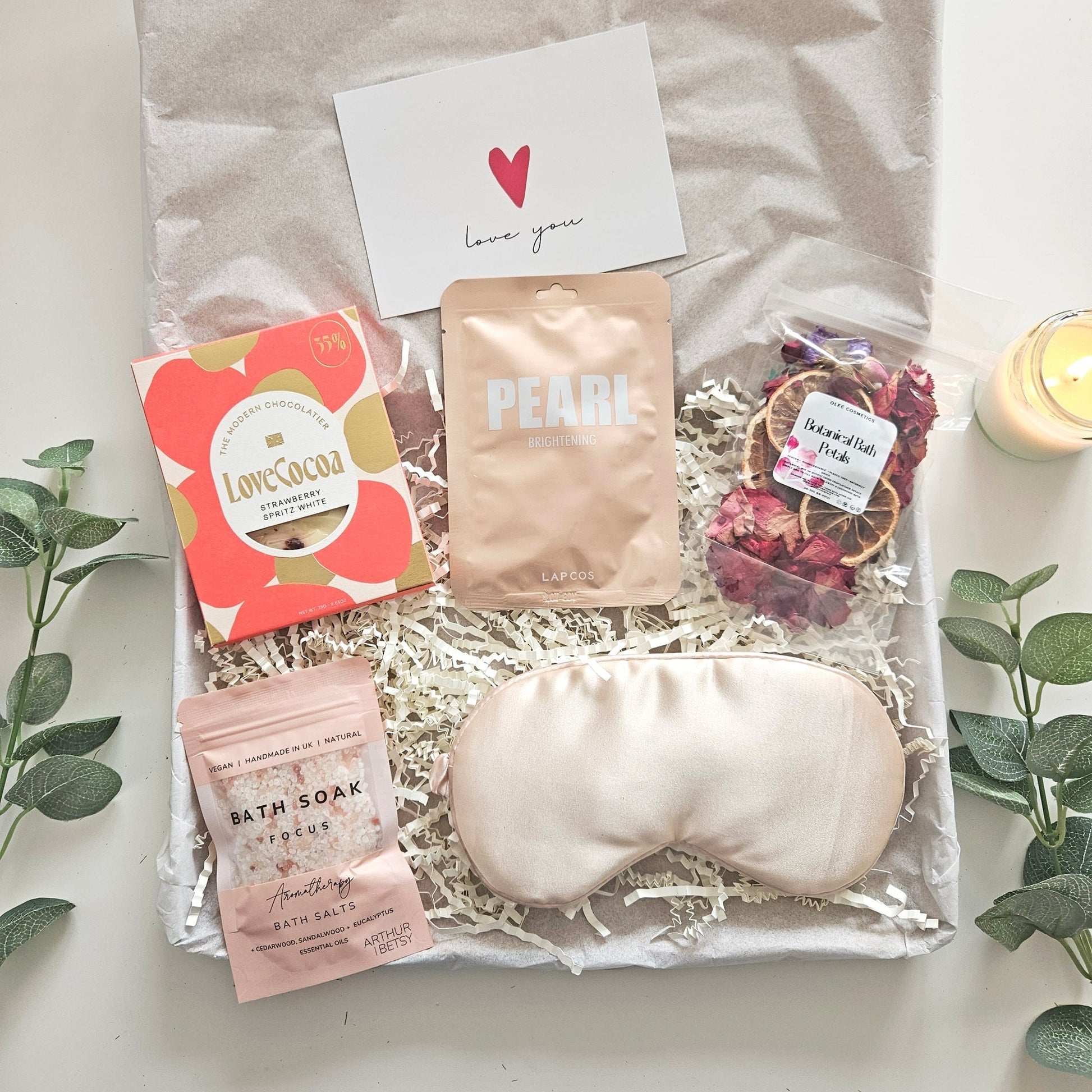 Luxury Care Package & Hug in a Box Gifts Pamper Gifts For Her